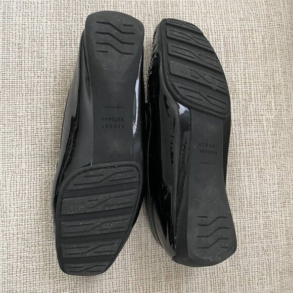 STUART WEITZMAN Women Patent Leather Loafers - 7 - Picture 7 of 7